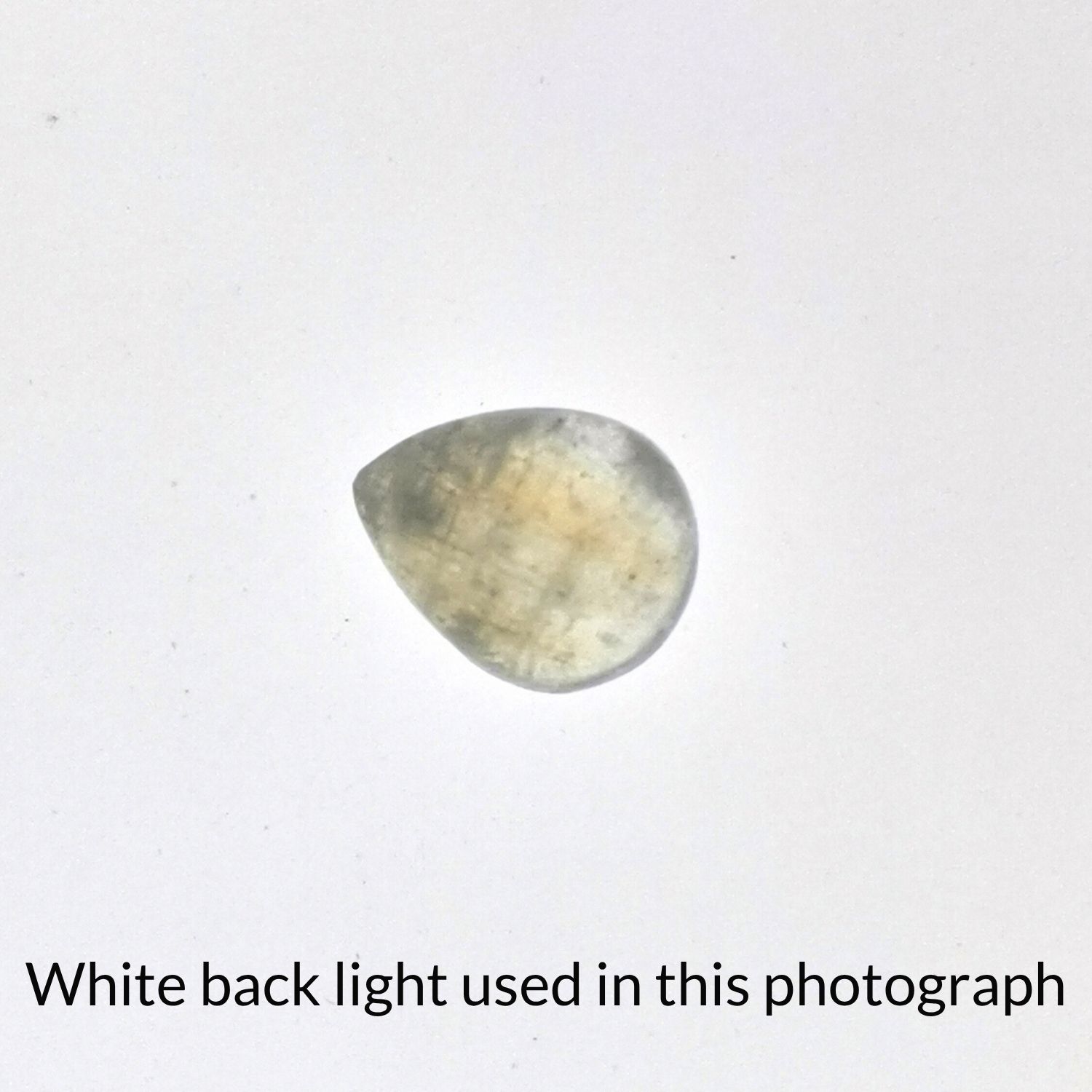 Teardrop Moonstone Cabochon – 10mm by 8mm - 2.53 ct - Image 6