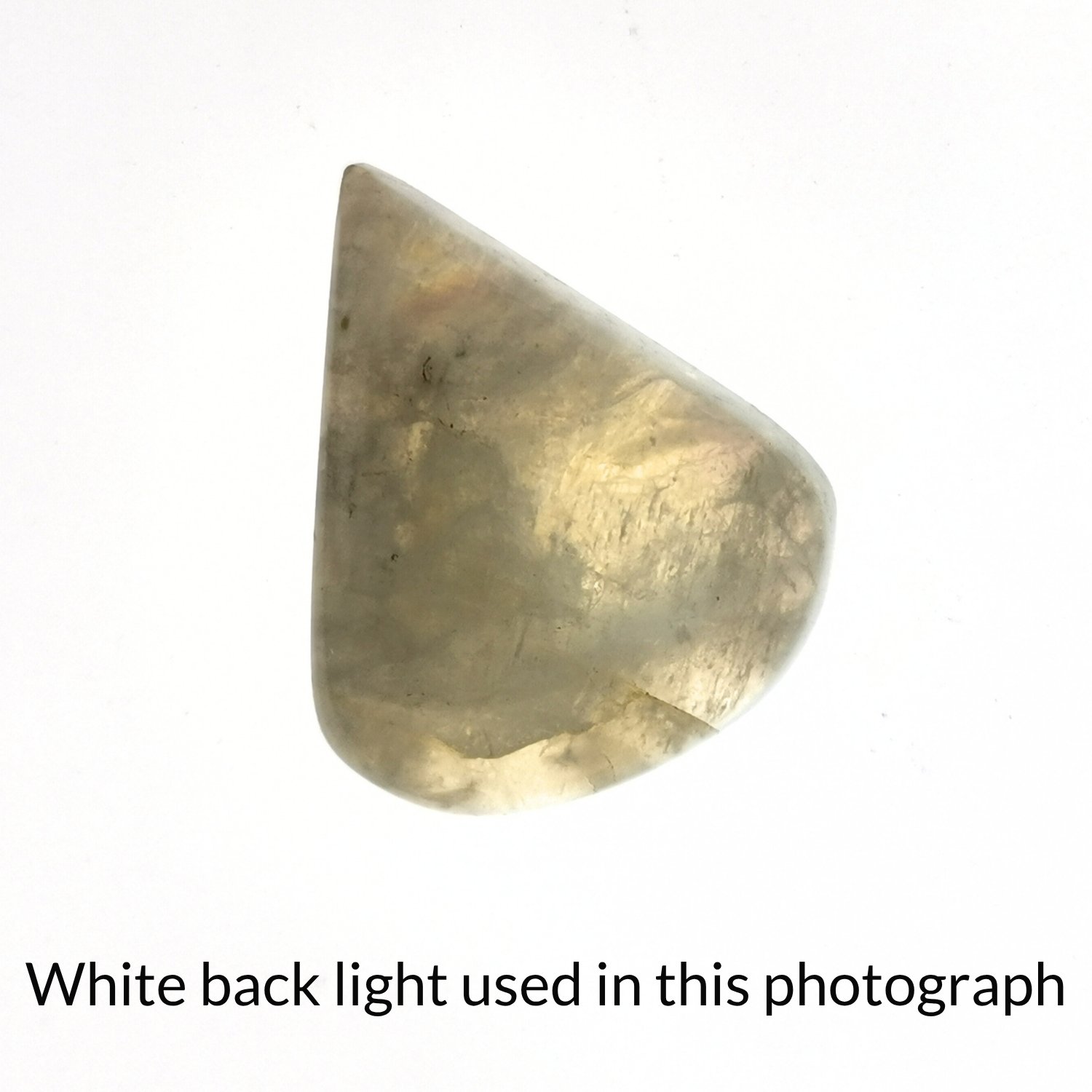 Teardrop Moonstone Cabochon – 22mm by 18.5mm - 19.50 ct - Image 6