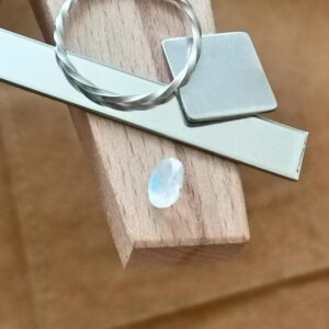 Faceted Oval Moonstone – 7mm by 5mm - 0.69 ct