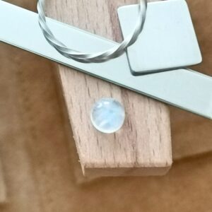 Round Moonstone Cabochon – 6mm - 1.11 ct