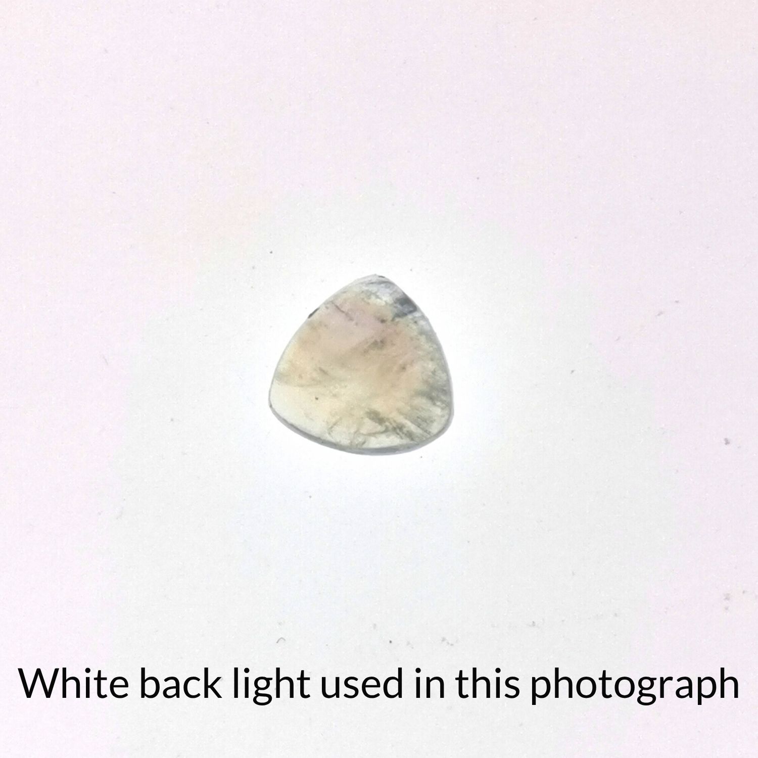 Triangle Moonstone Cabochon – 7mm - 1.35 ct - Image 5