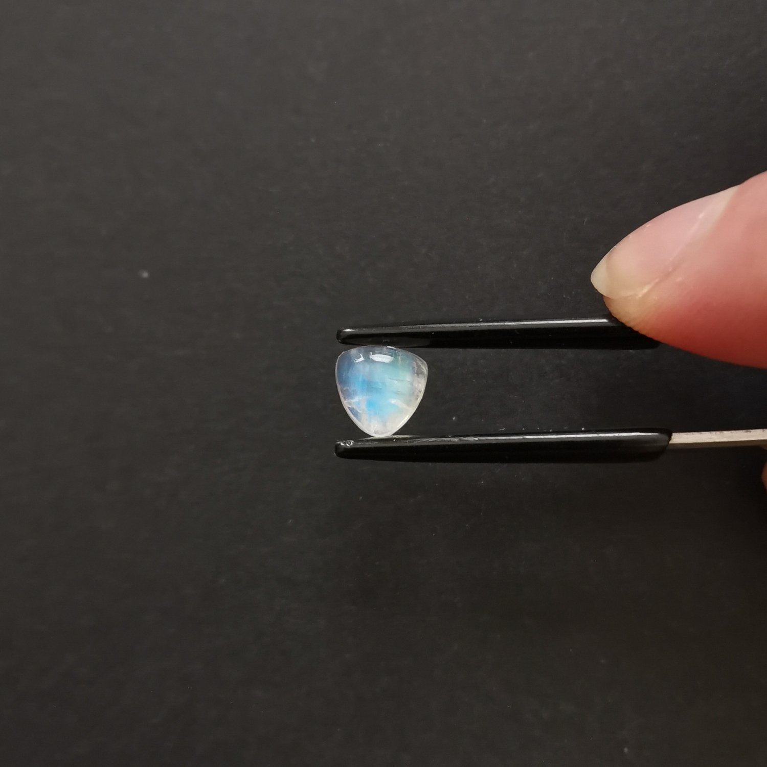 Triangle Moonstone Cabochon – 7mm - 1.35 ct - Image 2