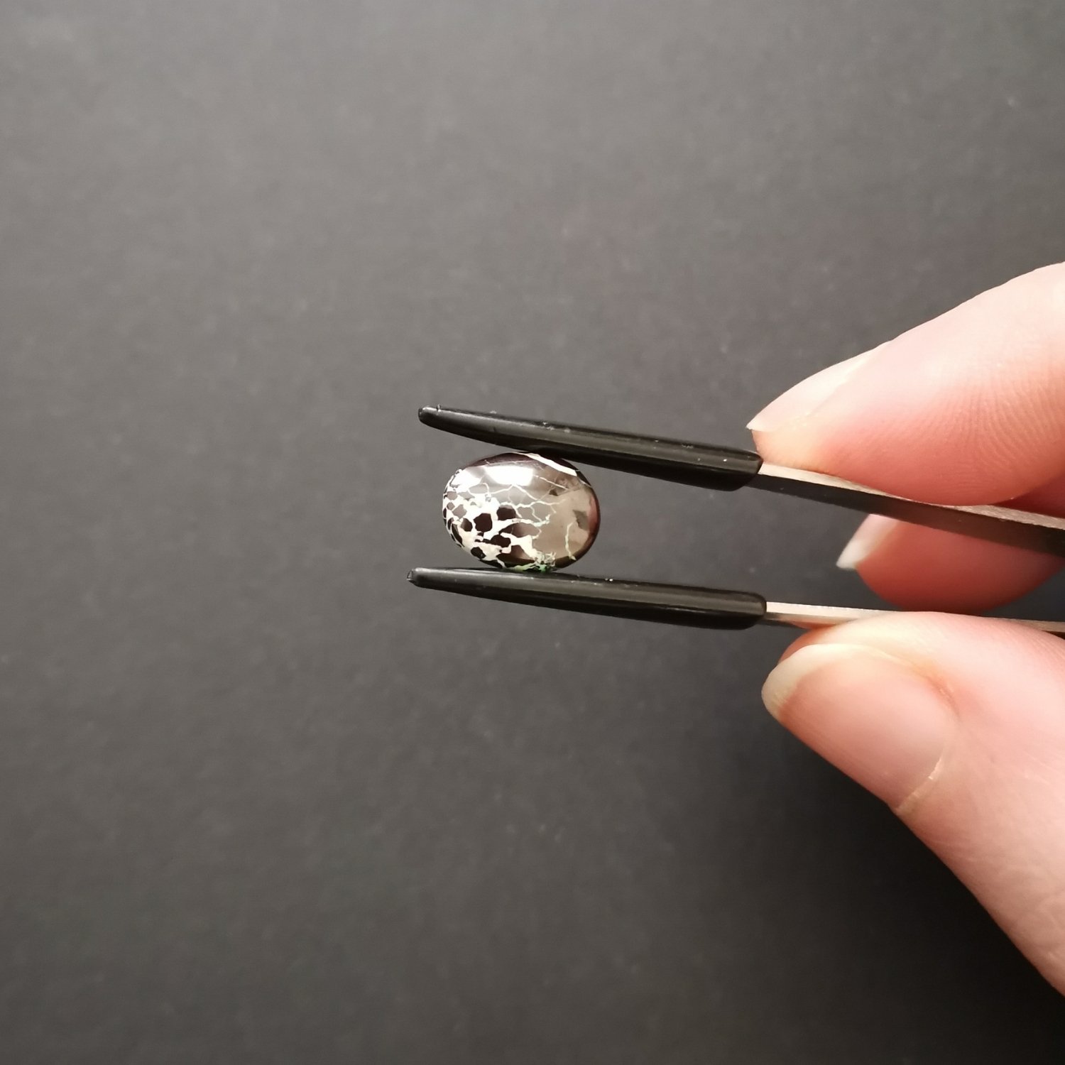 Freeform Boulder Opal - 10.8mm by 8.5mm - Image 2