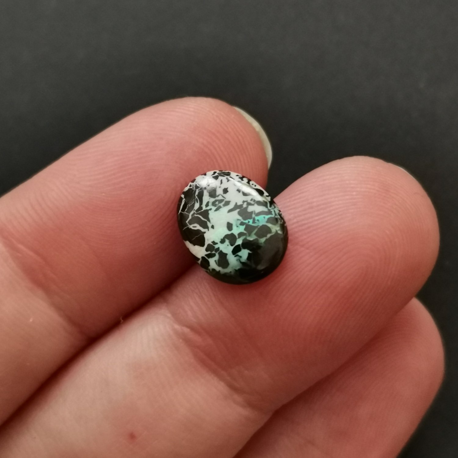 Freeform Boulder Opal - 10.8mm by 8.5mm - Image 6