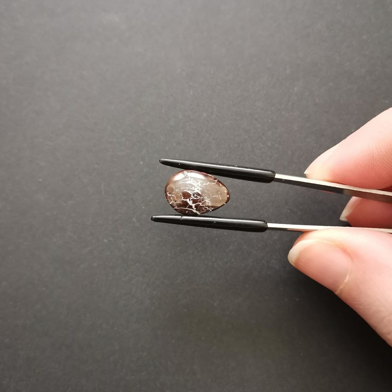 Freeform Boulder Opal - 13.8mm by 9.6mm - Image 2