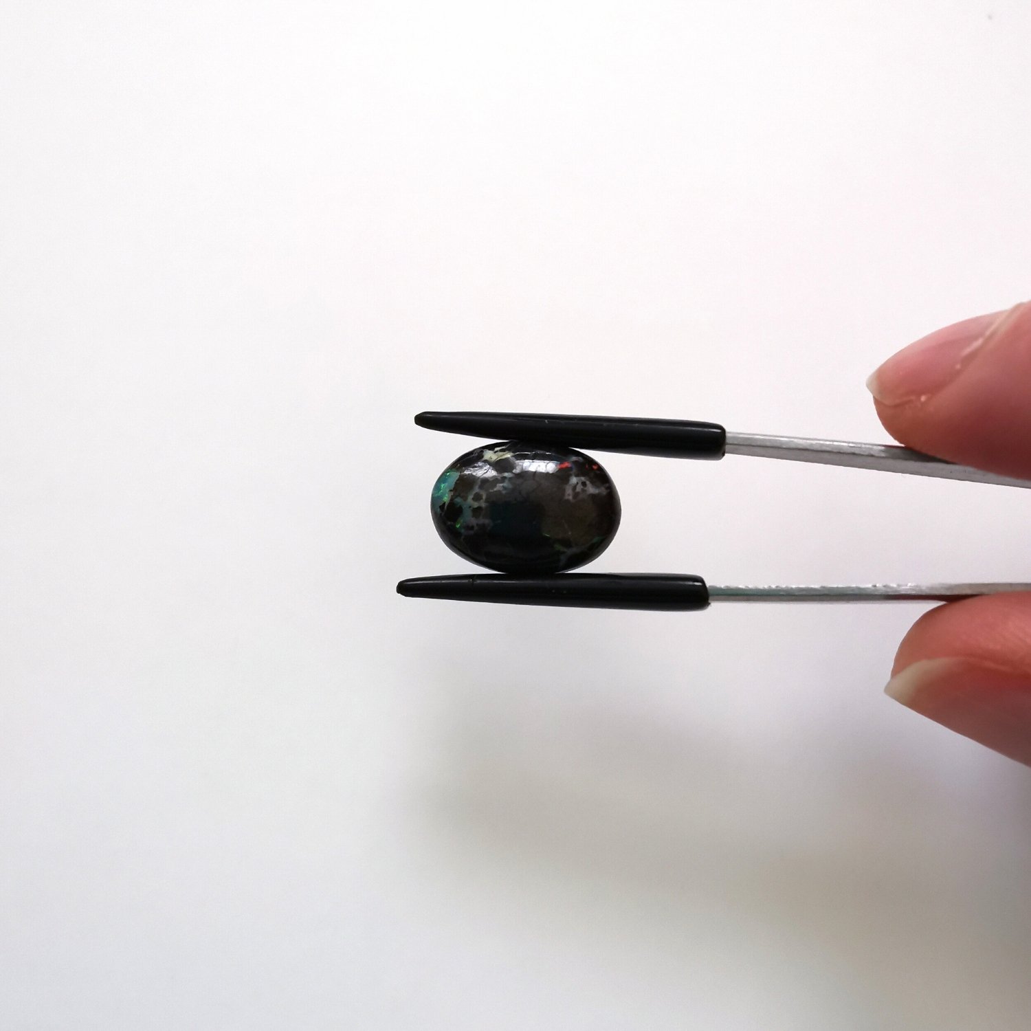 Freeform Boulder Opal - 14.9mm by 10.4mm - Image 3