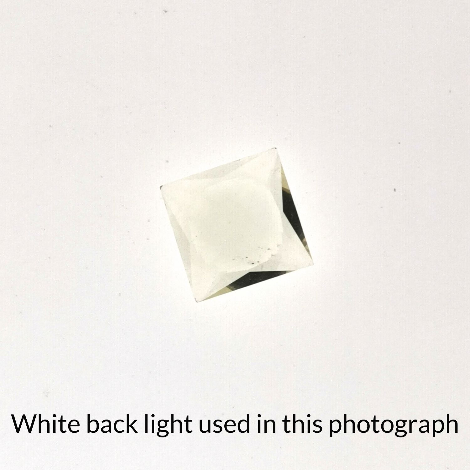 Pale Yellow Heliodor Square – 8.9mm - Image 5