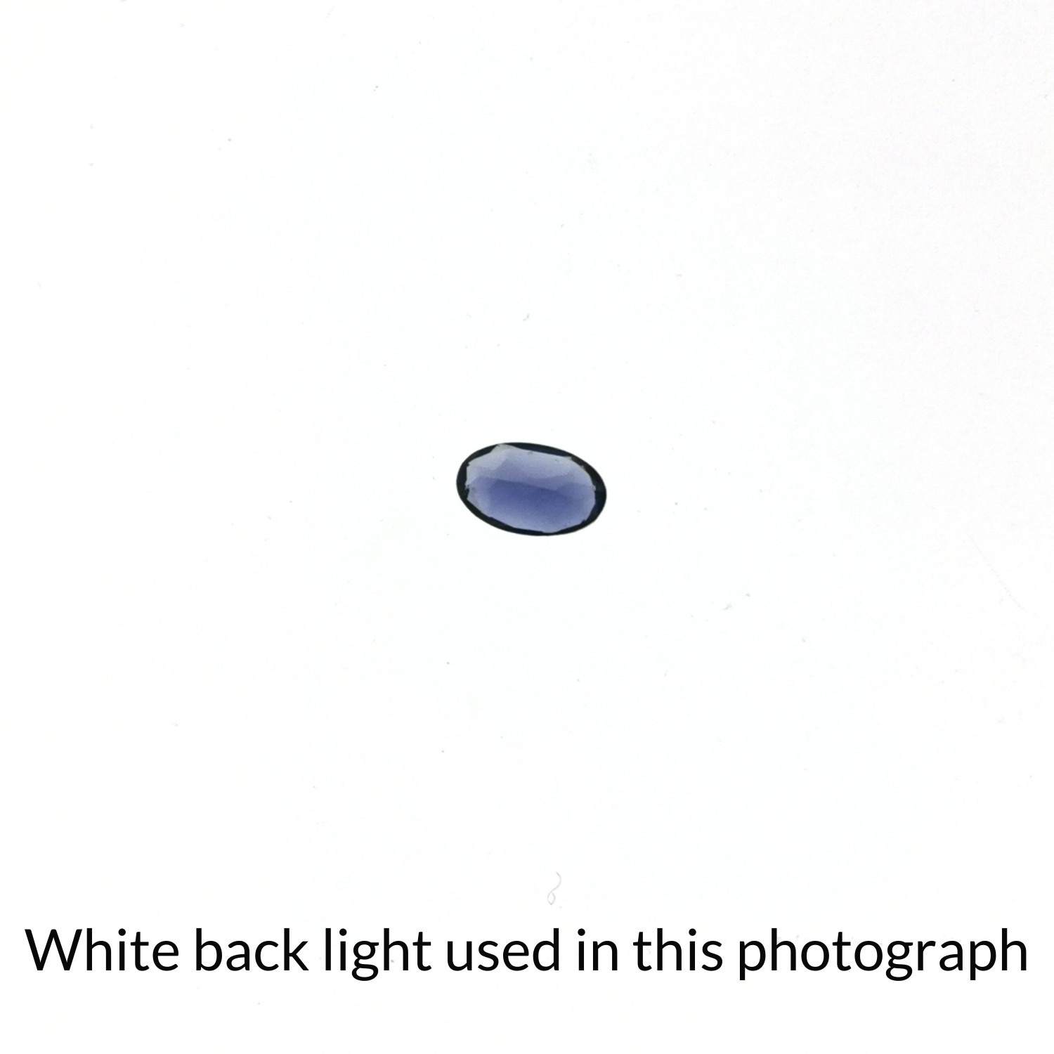 Violet Iolite Oval – 5.1mm by 3.1mm - Image 5