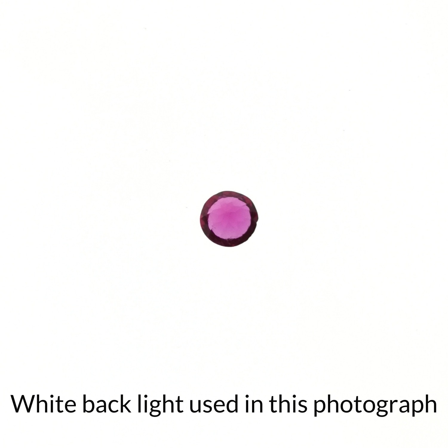 Lab Grown Pink Sapphire Round – 4.8mm - Image 5