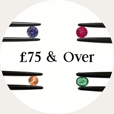 Shop gemstones priced £75 and over