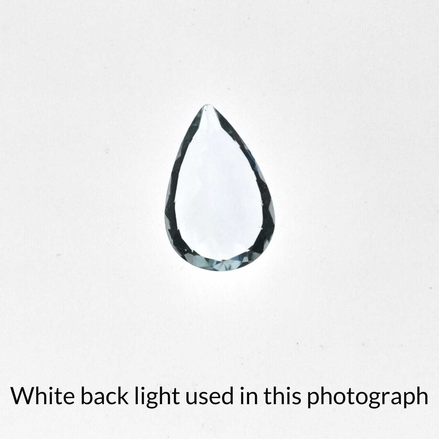 Aquamarine Teardrop - 14.5mm by 9.2mm - Image 5
