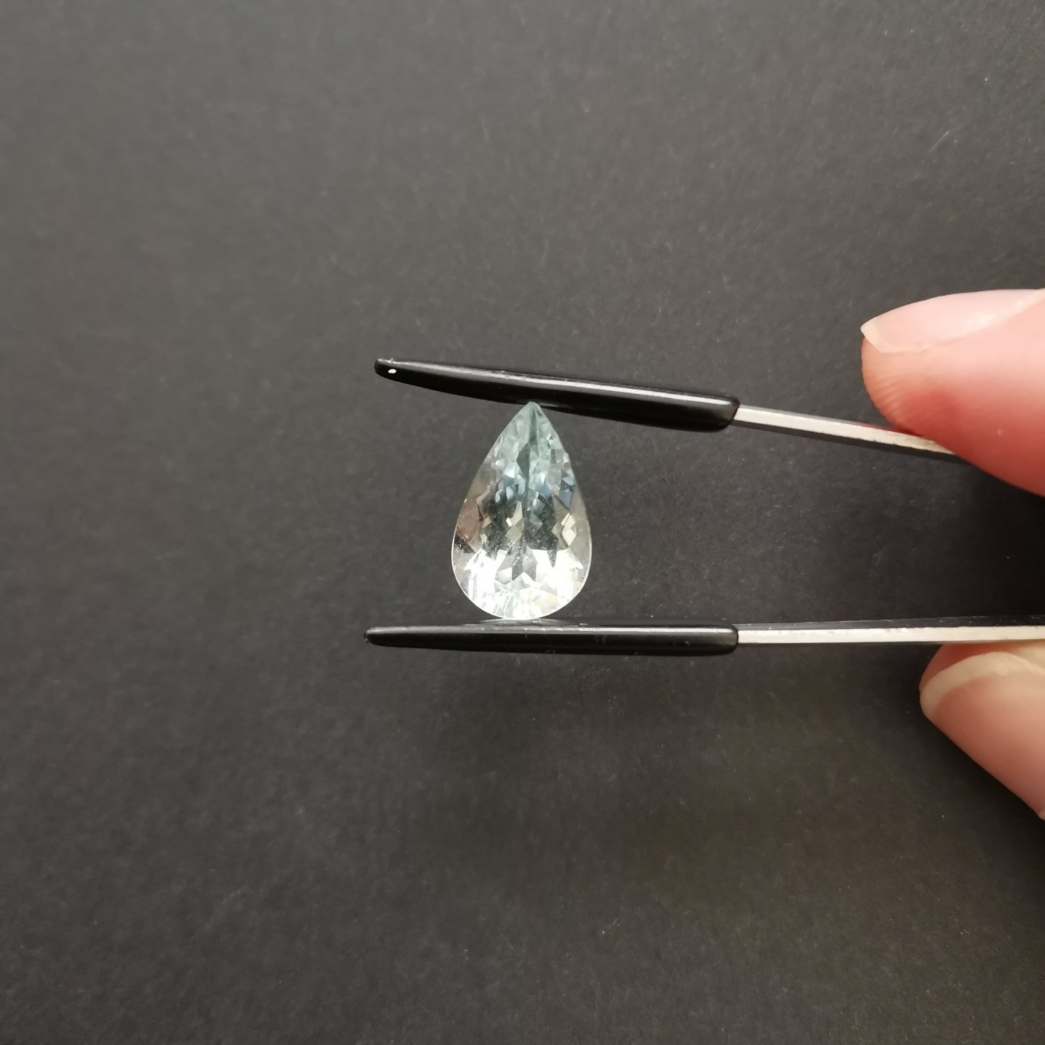 Aquamarine Teardrop - 14.5mm by 9.2mm - Image 2