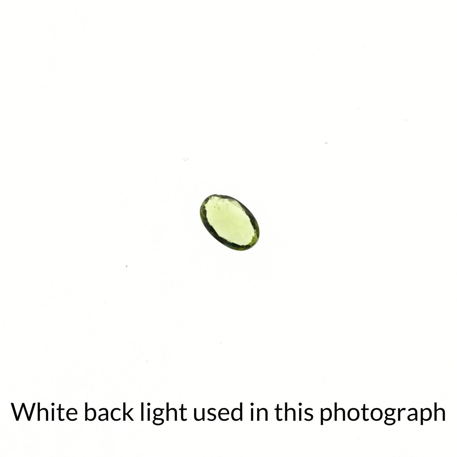 Peridot Oval - 6mm by 3.8mm - Image 5