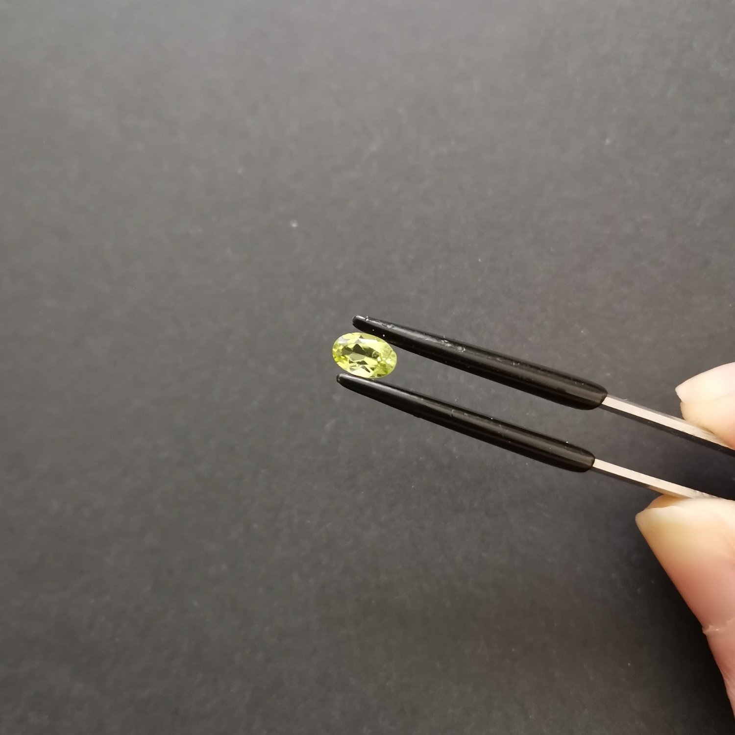Peridot Oval - 6mm by 3.8mm - Image 2