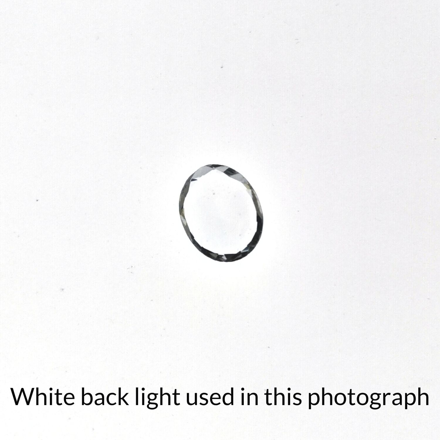 Clear Quartz Oval - 9mm by 7mm - Image 5