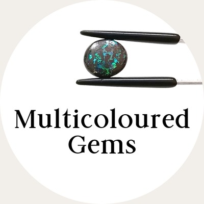Shop multicoloured gemstones