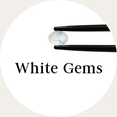 Shop white gemstones