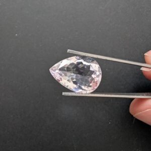 Lavender Amethyst Teardrop - 17.8mm by 12.7mm