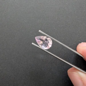 Pale Amethyst Teardrop - 11.8mm by 8.0mm
