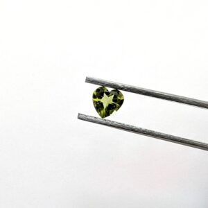Peridot Heart - 5mm