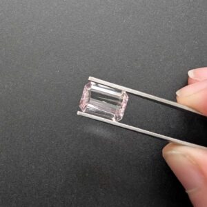 Kunzite Rectangle - 12mm by 8.6mm