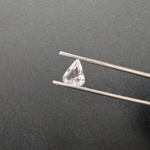Morganite Triangle - 7.9mm by 6.8mm