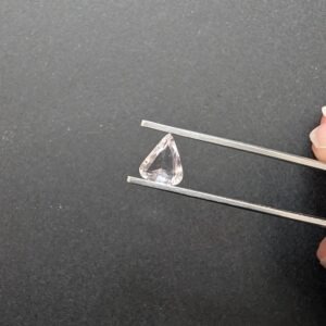 Morganite Triangle - 8mm by 7mm
