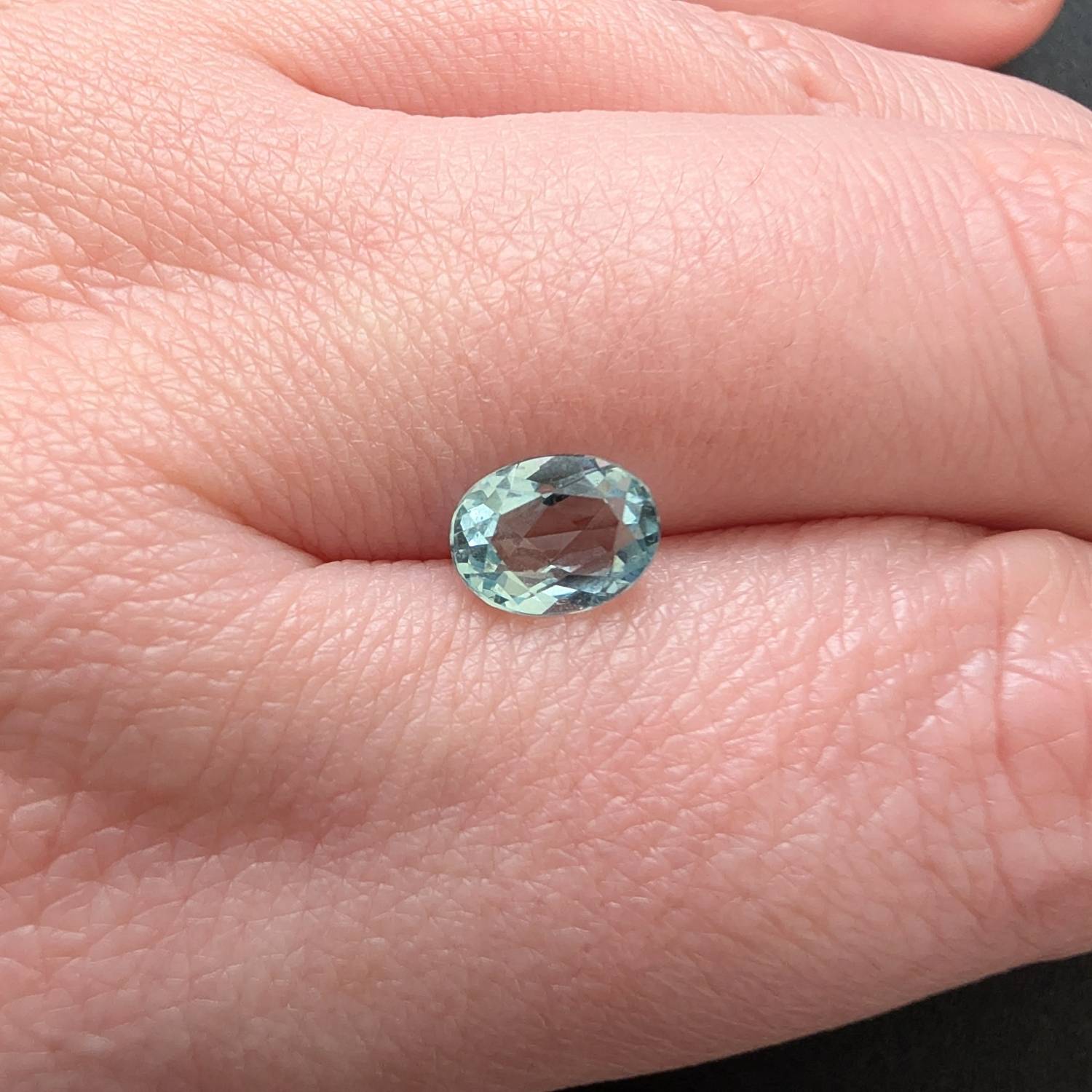 Aquamarine Oval - 7.9mm by 6.1mm - Image 3