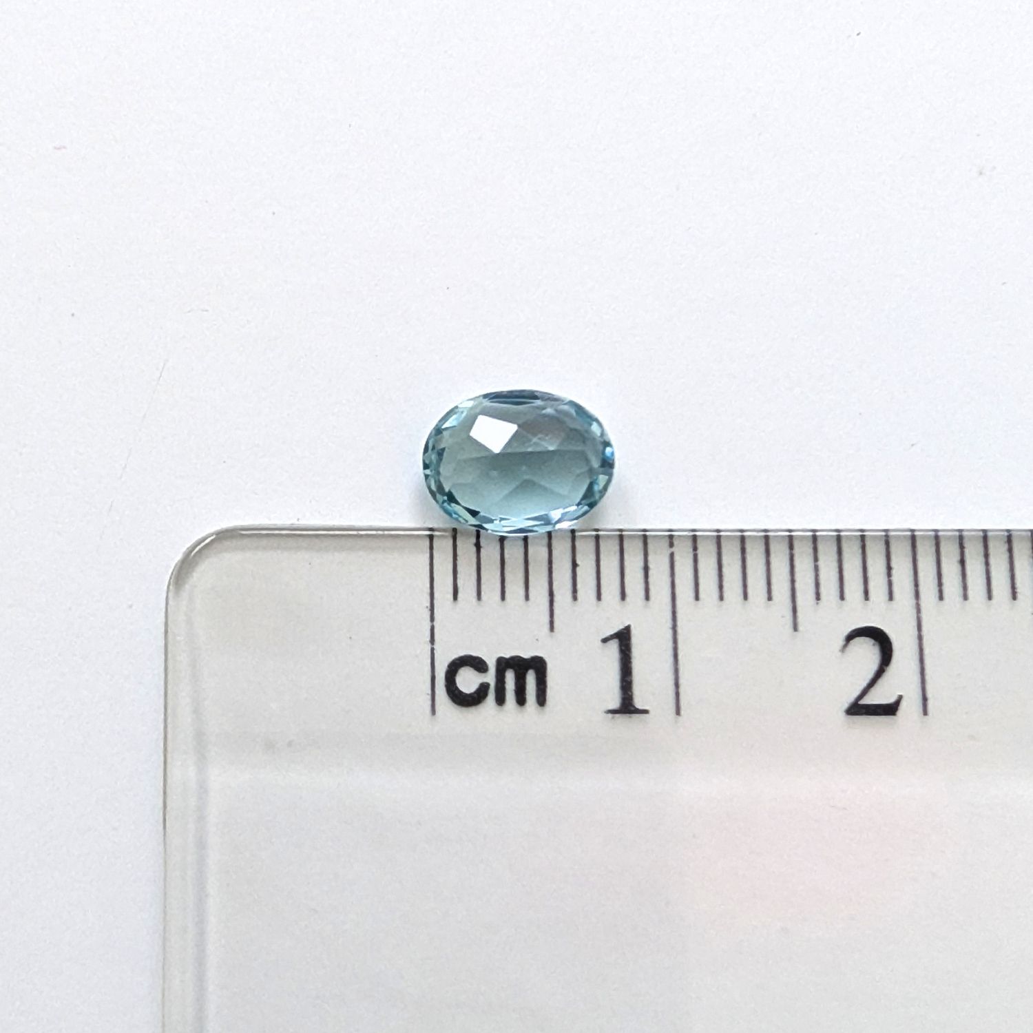 Aquamarine Oval - 7.9mm by 6.1mm - Image 4