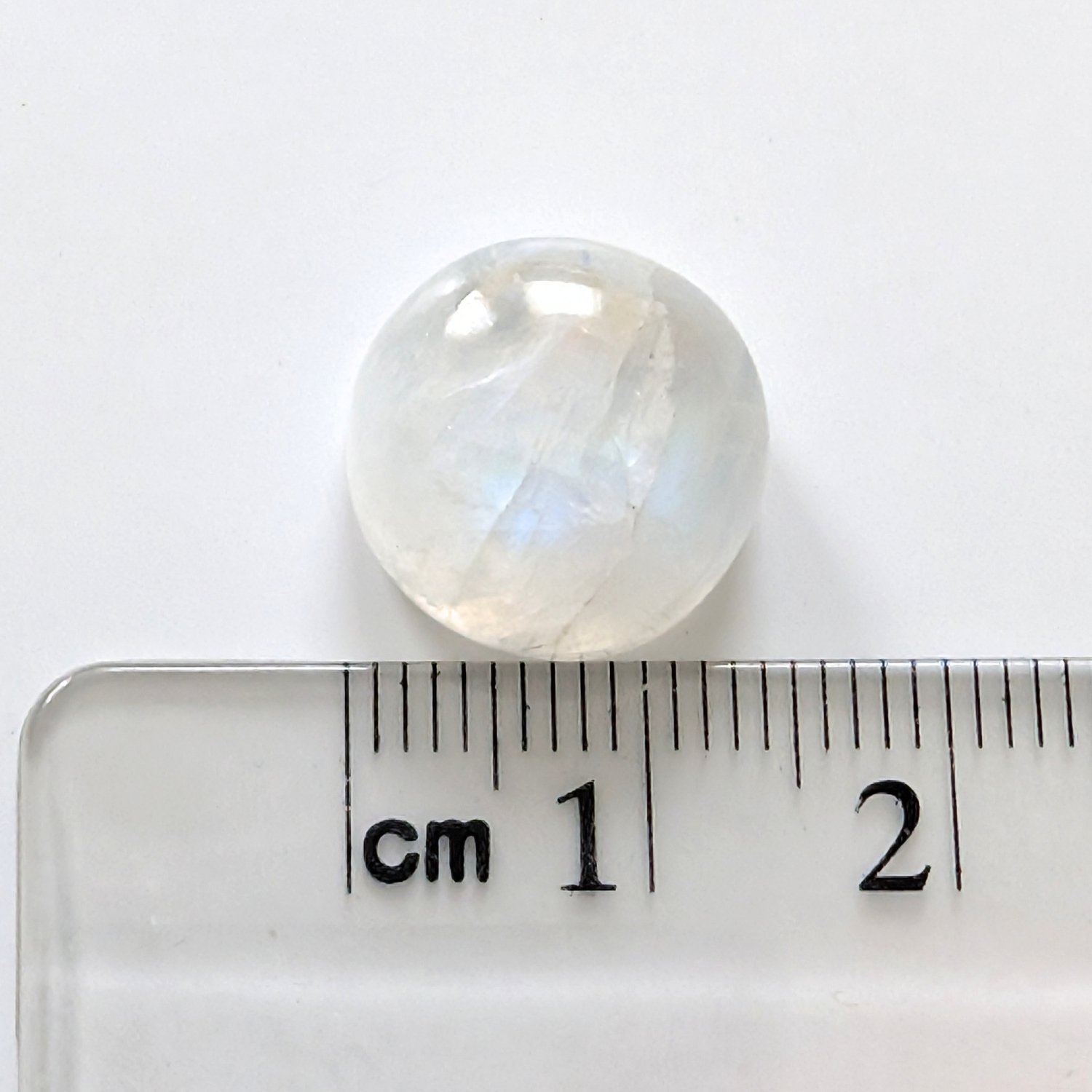 Moonstone Cabochon Round - 14mm - Image 4