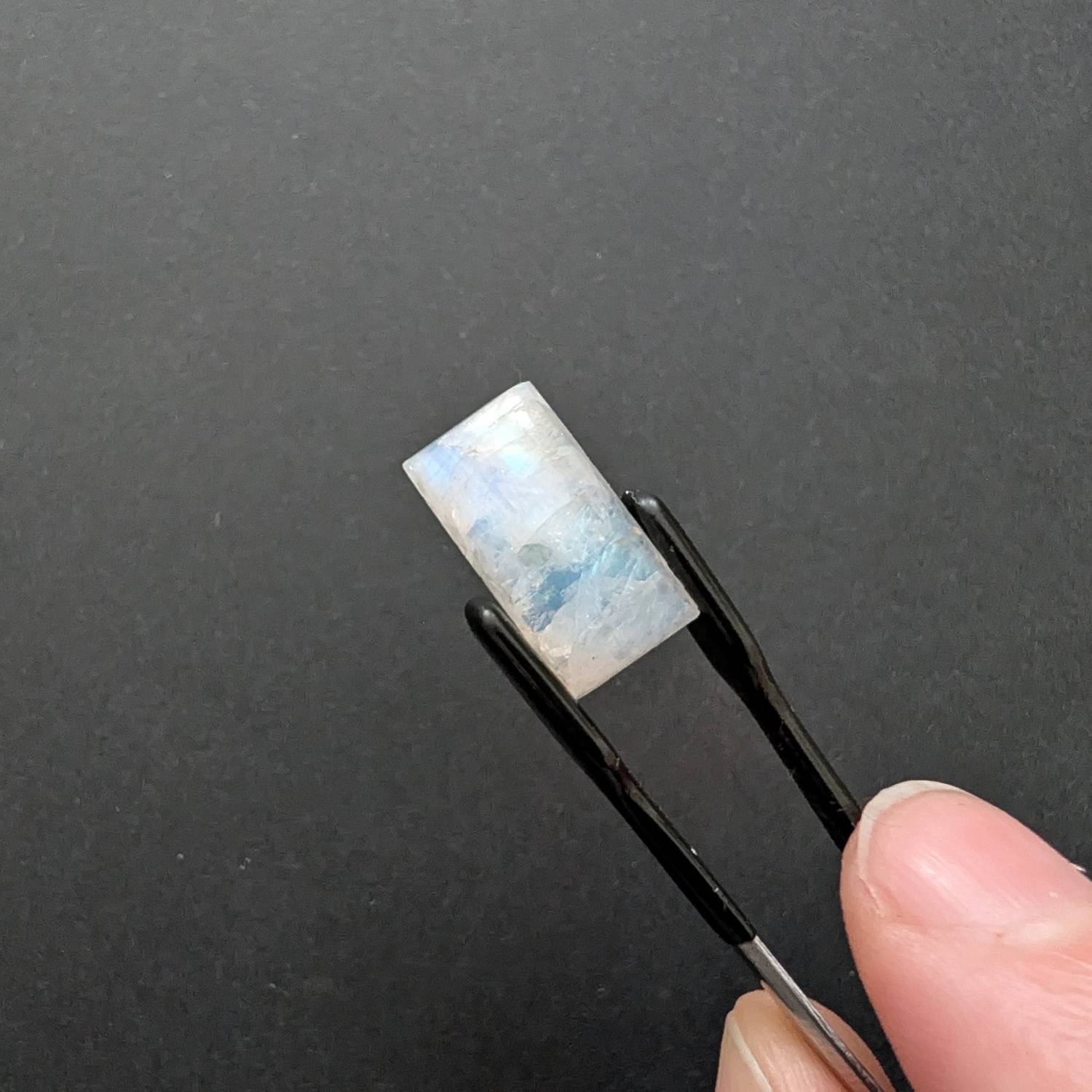 Moonstone Cabochon Rectangle - 17.9mm by 9.6mm