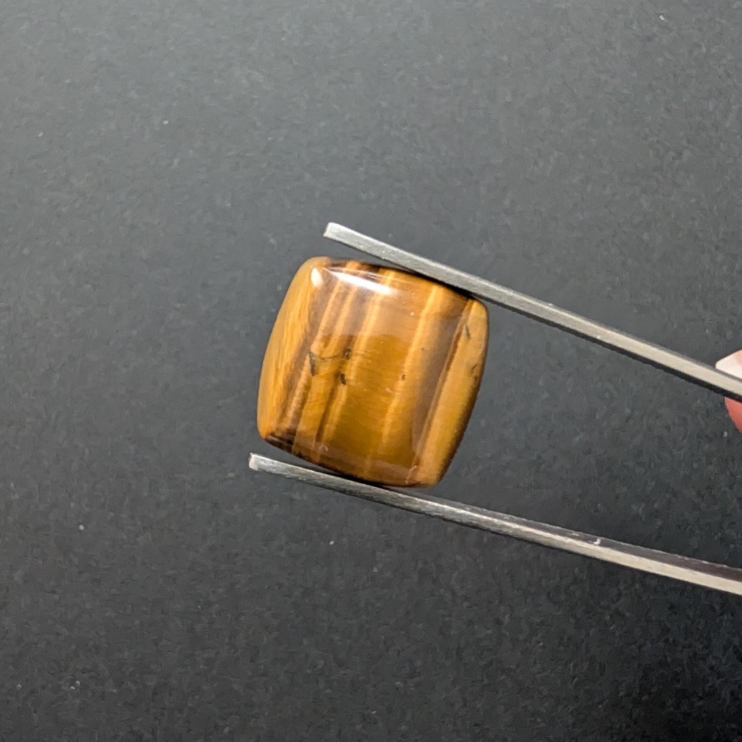 Tigers Eye Cabochon Square - 14.7mm