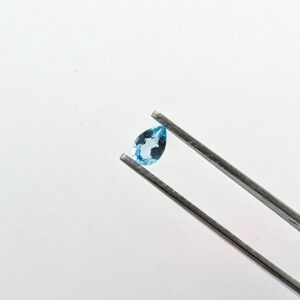 Swiss Blue Topaz Teardrop - 6.0mm by 3.9mm