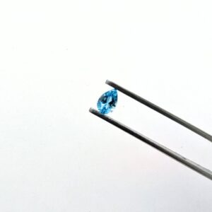Swiss Blue Topaz Teardrop - 5.9mm by 4.0mm