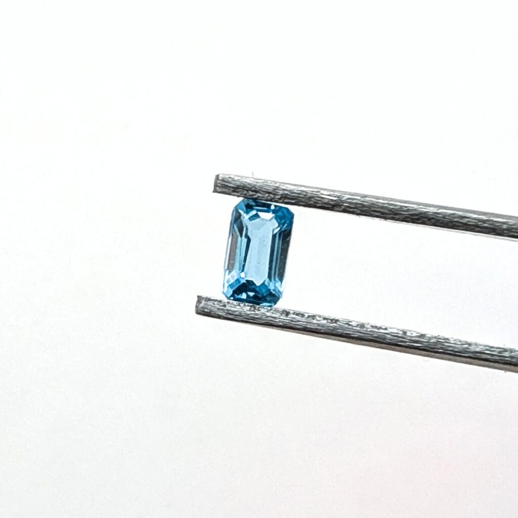 Swiss Blue Topaz Rectangle - 5.1mm by 3.0mm