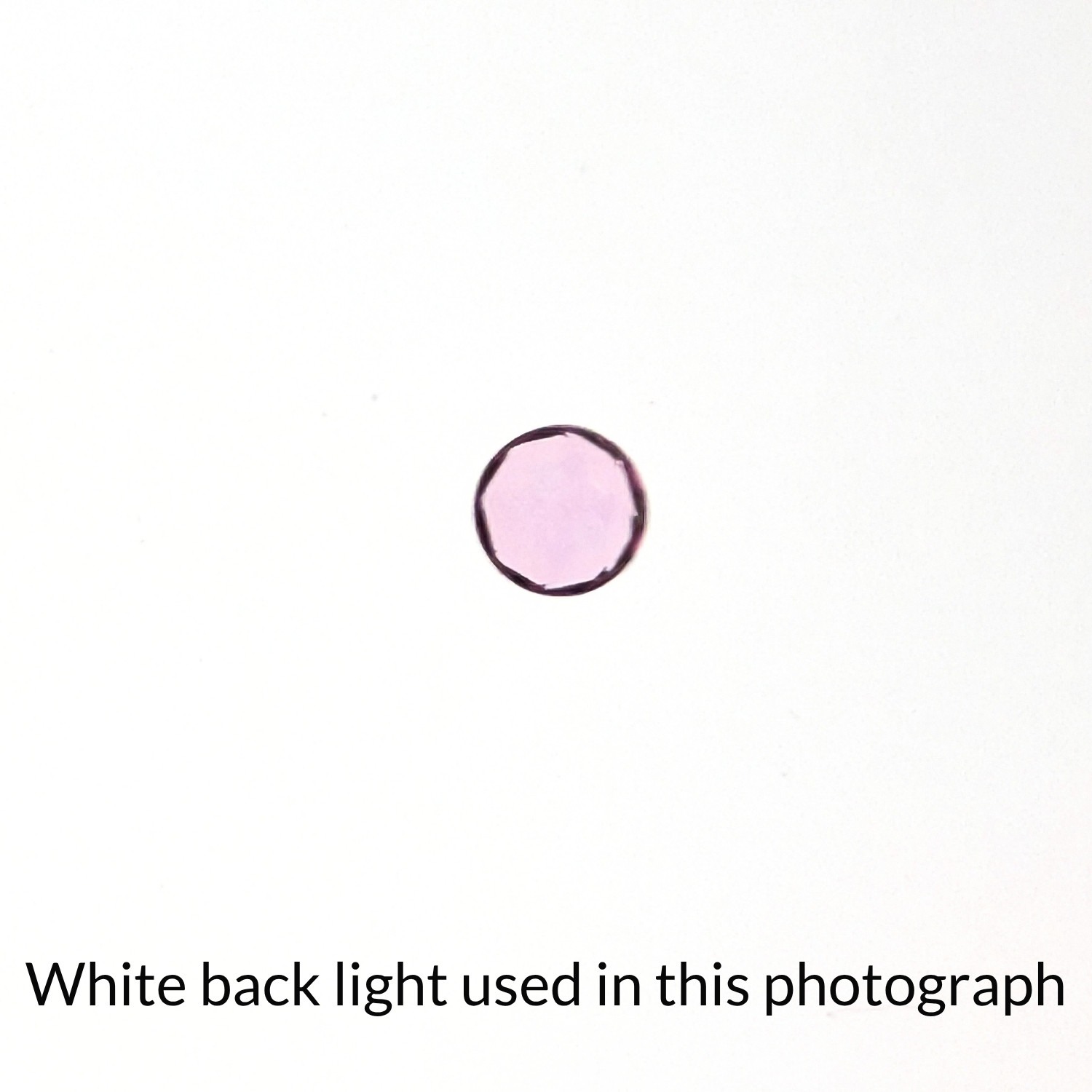 Pink Topaz Round - 4.9mm - Image 5