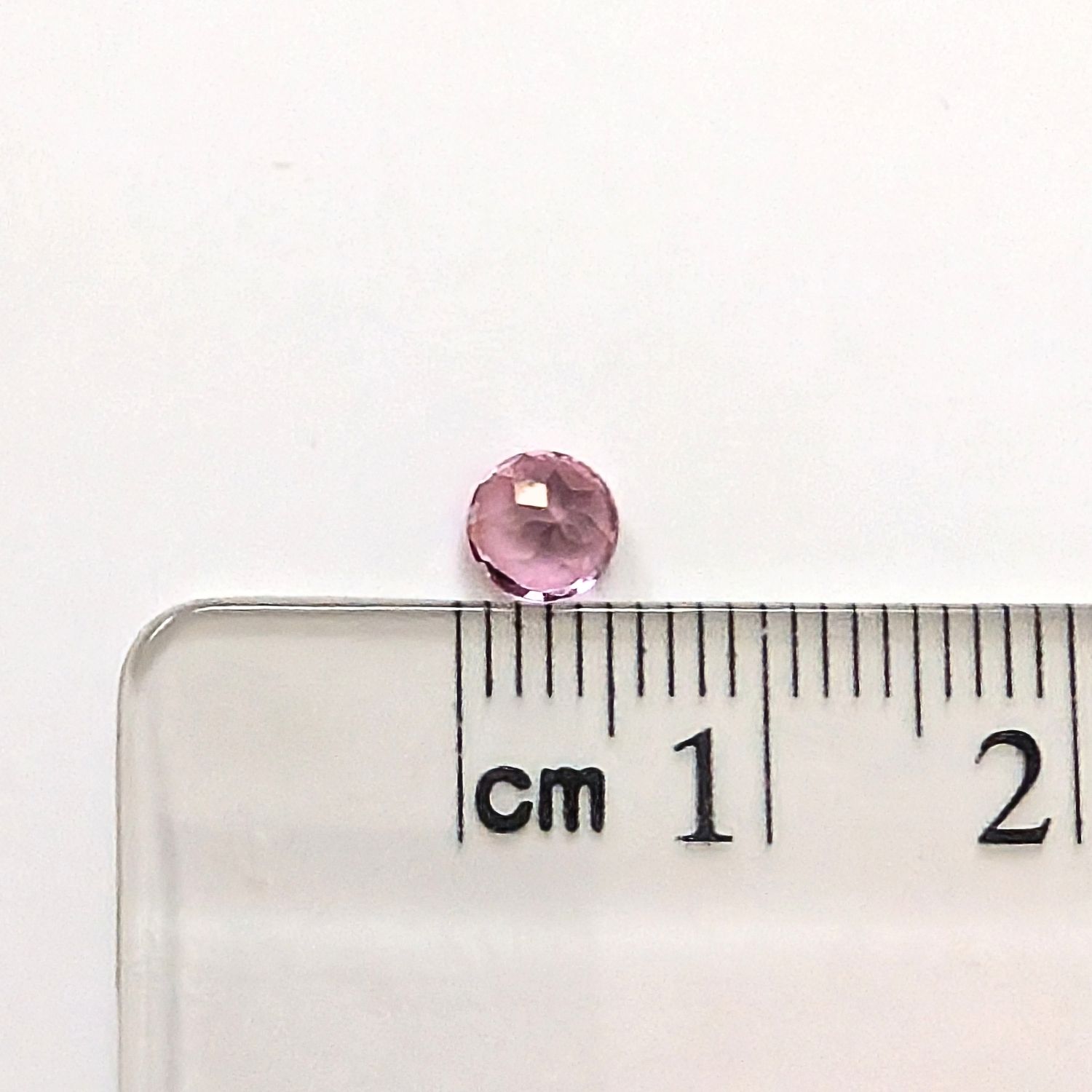 Pink Topaz Round - 4.9mm - Image 4
