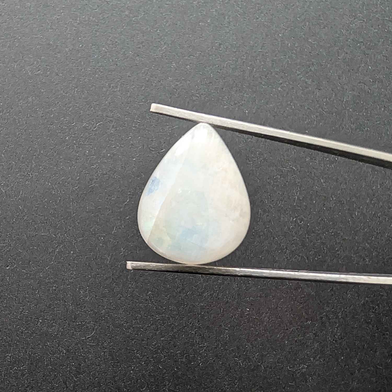 Moonstone Teardrop Cabochon - 18.3mm by 14.5mm - Image 2
