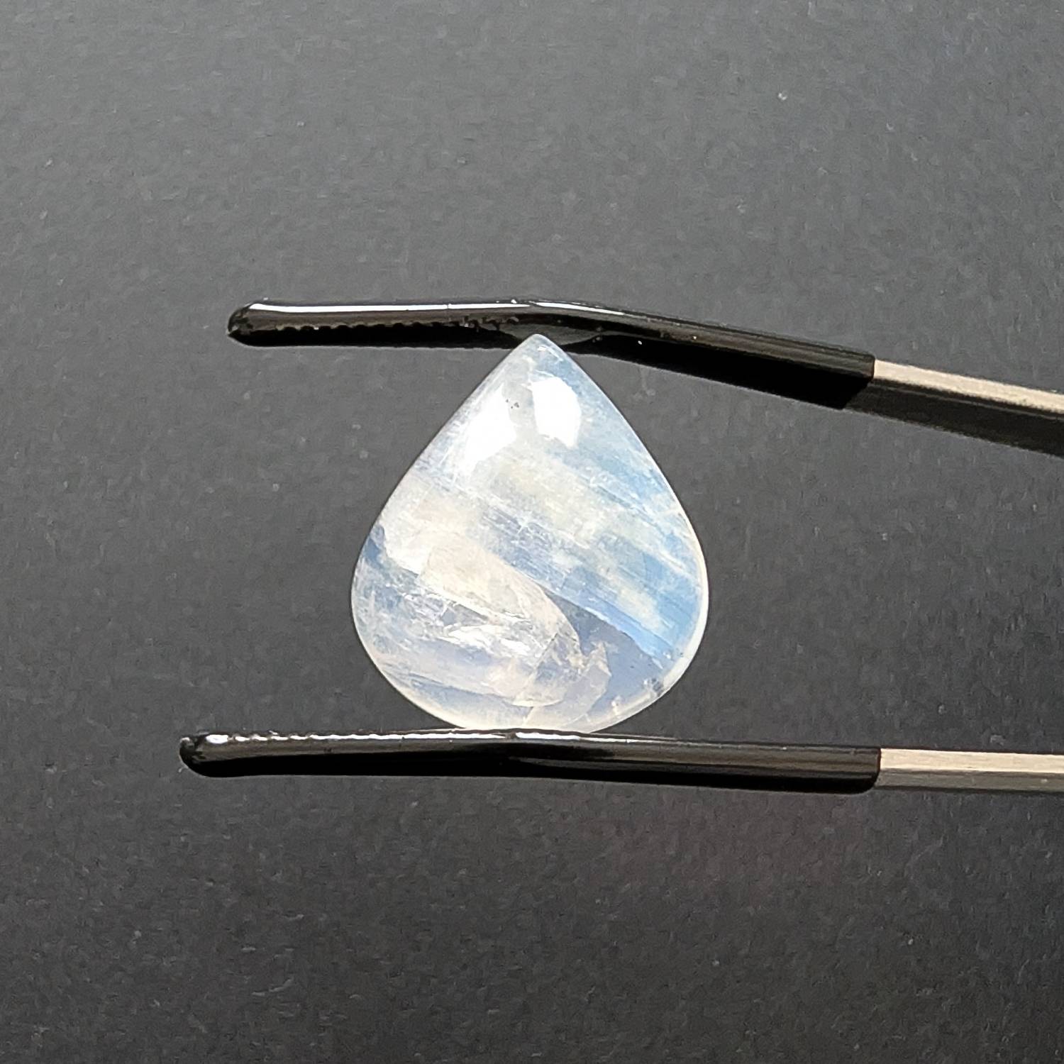 Moonstone Teardrop Cabochon -18.1mm by 15.8mm