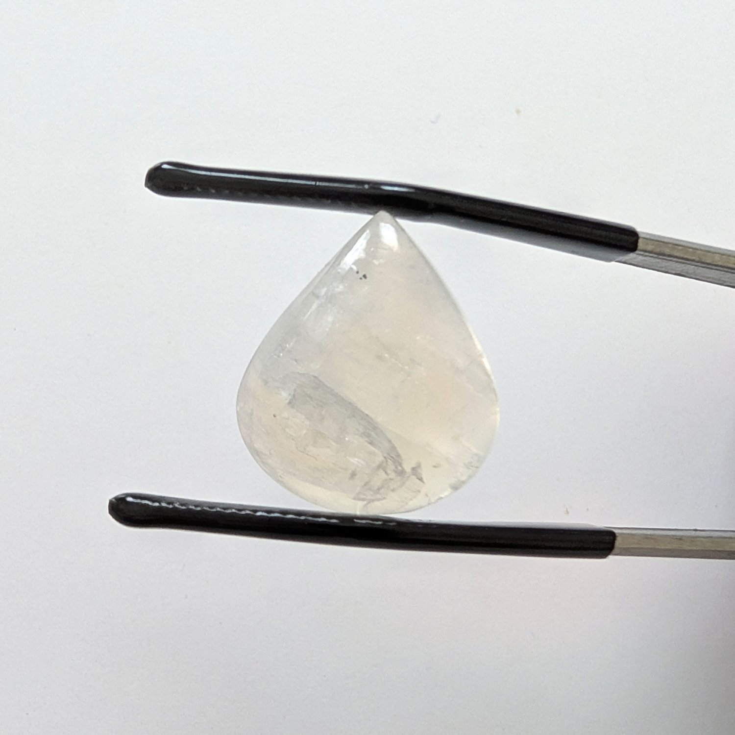 Moonstone Teardrop Cabochon -18.1mm by 15.8mm - Image 2