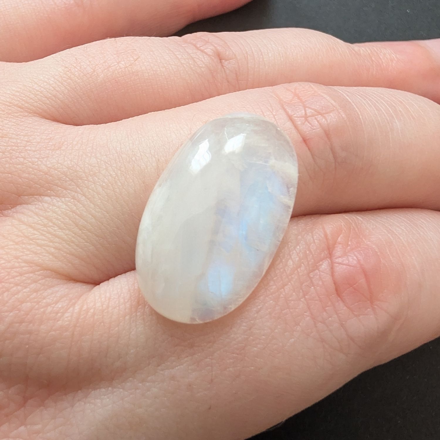 Moonstone Oval Cabochon - 25.1mm by 15.3mm - Image 3