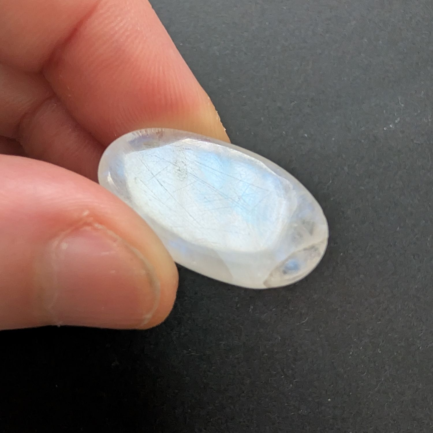 Moonstone Oval Cabochon - 25.1mm by 15.3mm - Image 4