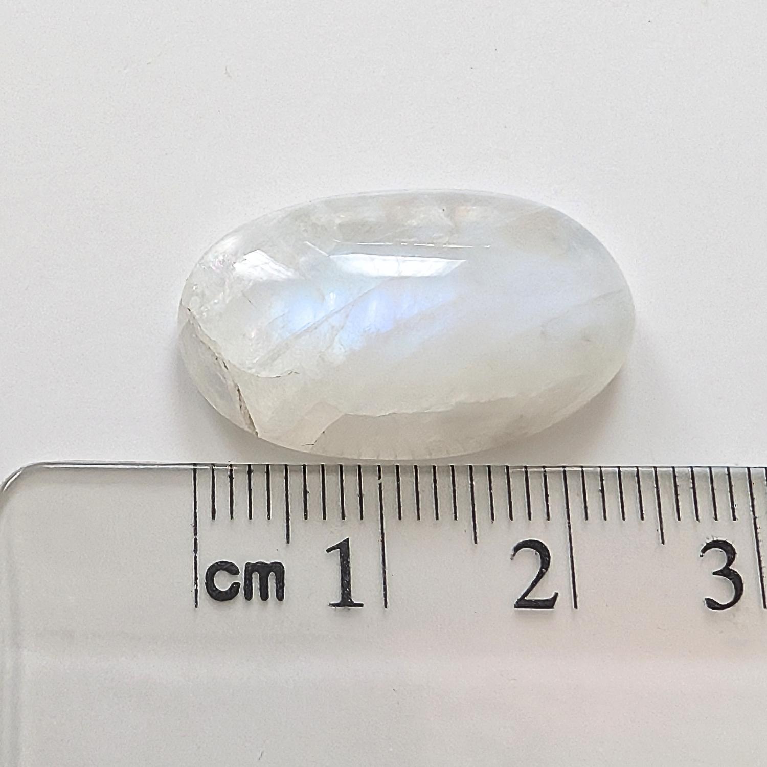 Moonstone Oval Cabochon - 25.1mm by 15.3mm - Image 6