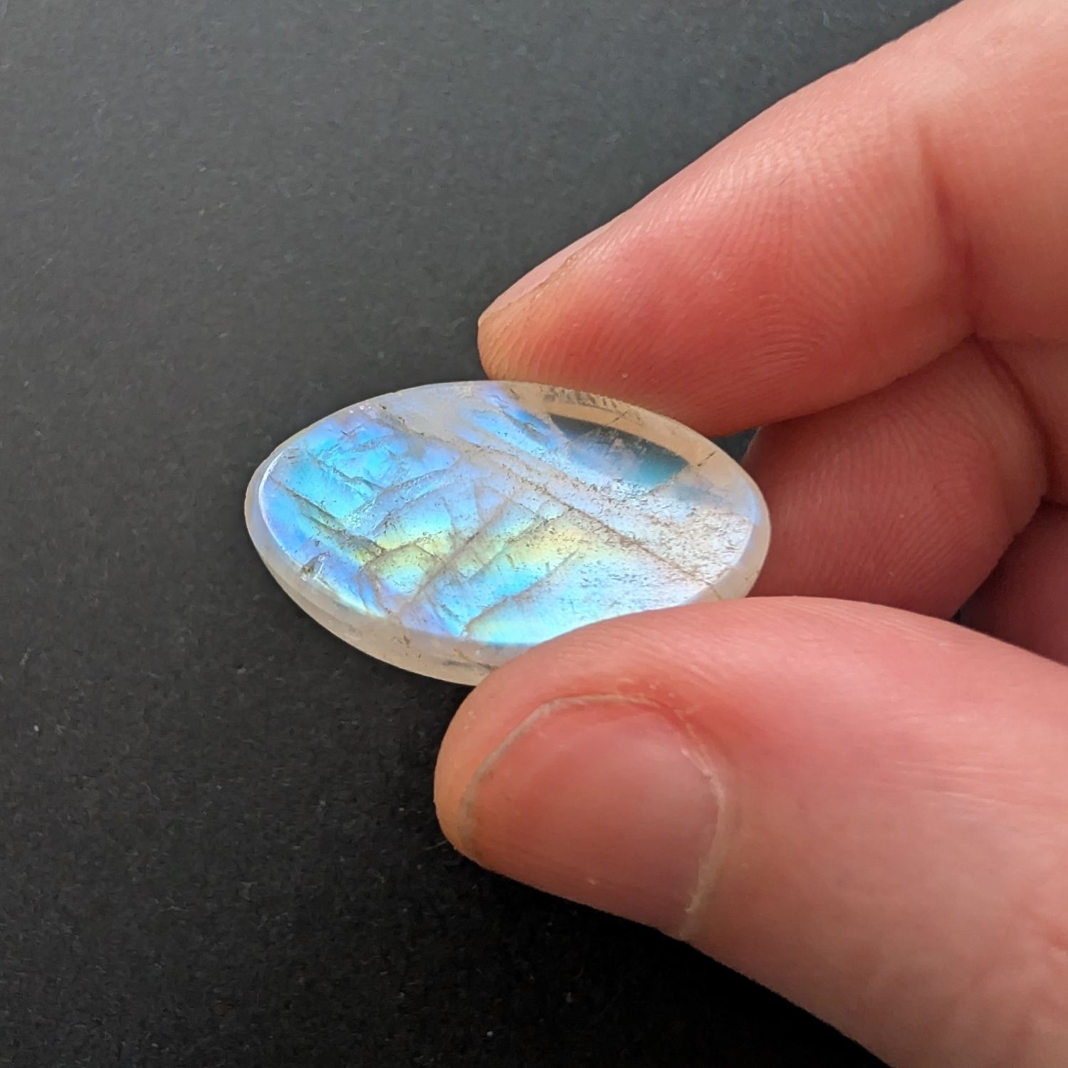 Moonstone Oval Cabochon - 26.6mm by 17.4mm - Image 4