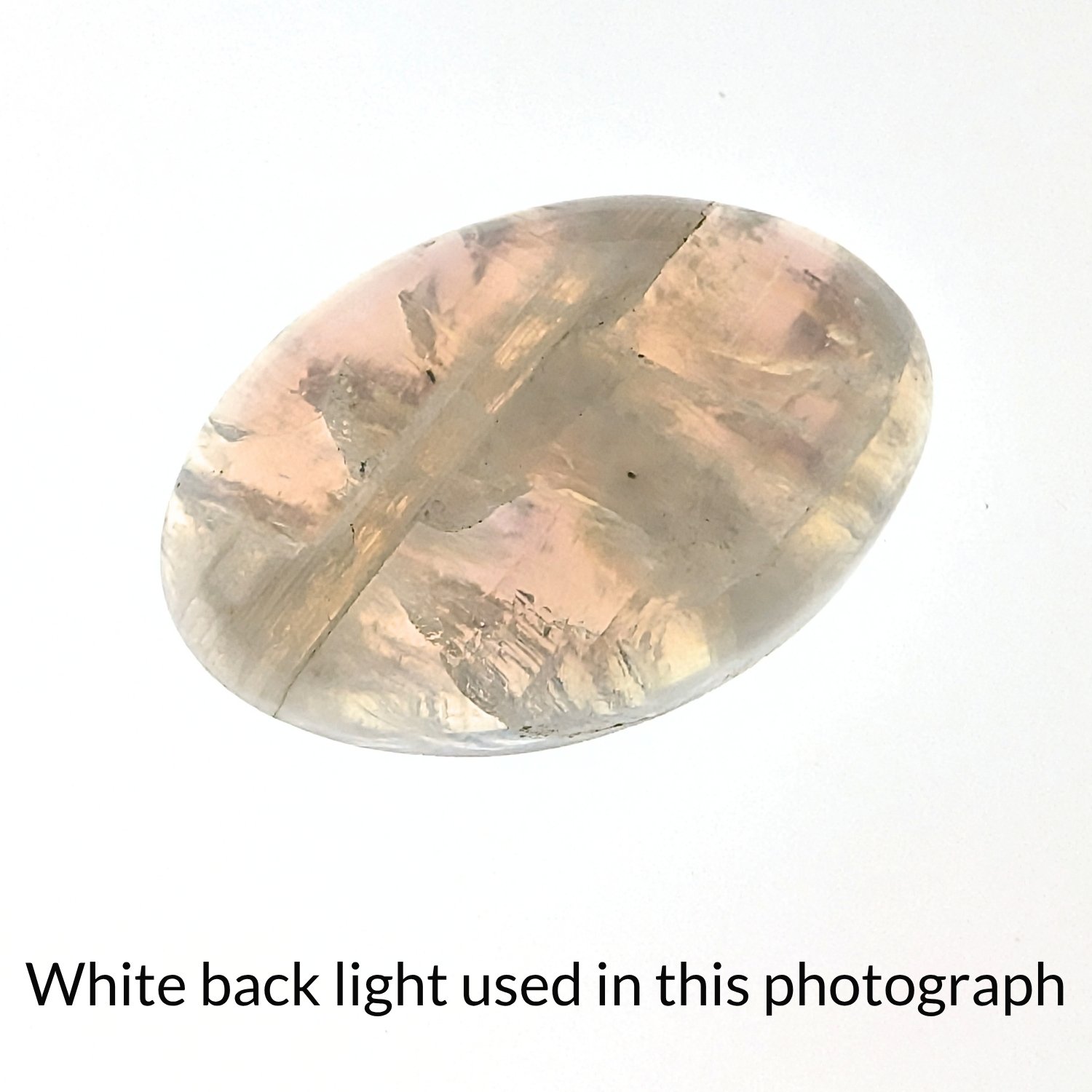 Moonstone Oval Cabochon - 26.6mm by 17.4mm - Image 6
