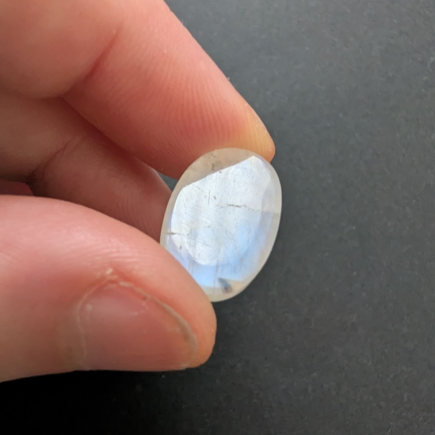 Moonstone Oval Cabochon - 17.8mm by 11.0mm - Image 4