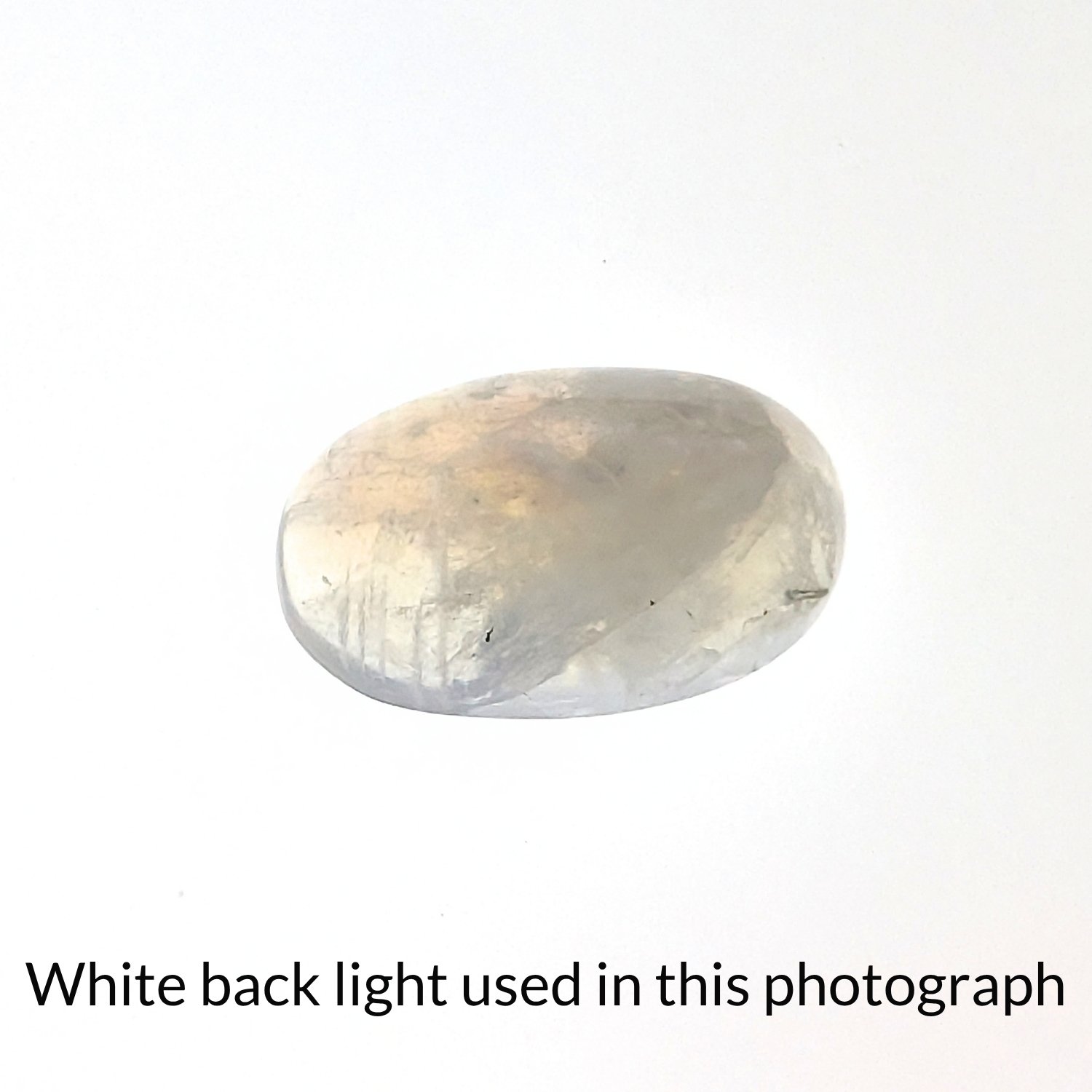 Moonstone Oval Cabochon - 17.8mm by 11.0mm - Image 6