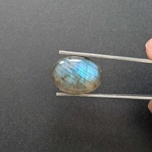 Labradorite Oval Cabochon - 15.8mm by 11.8mm