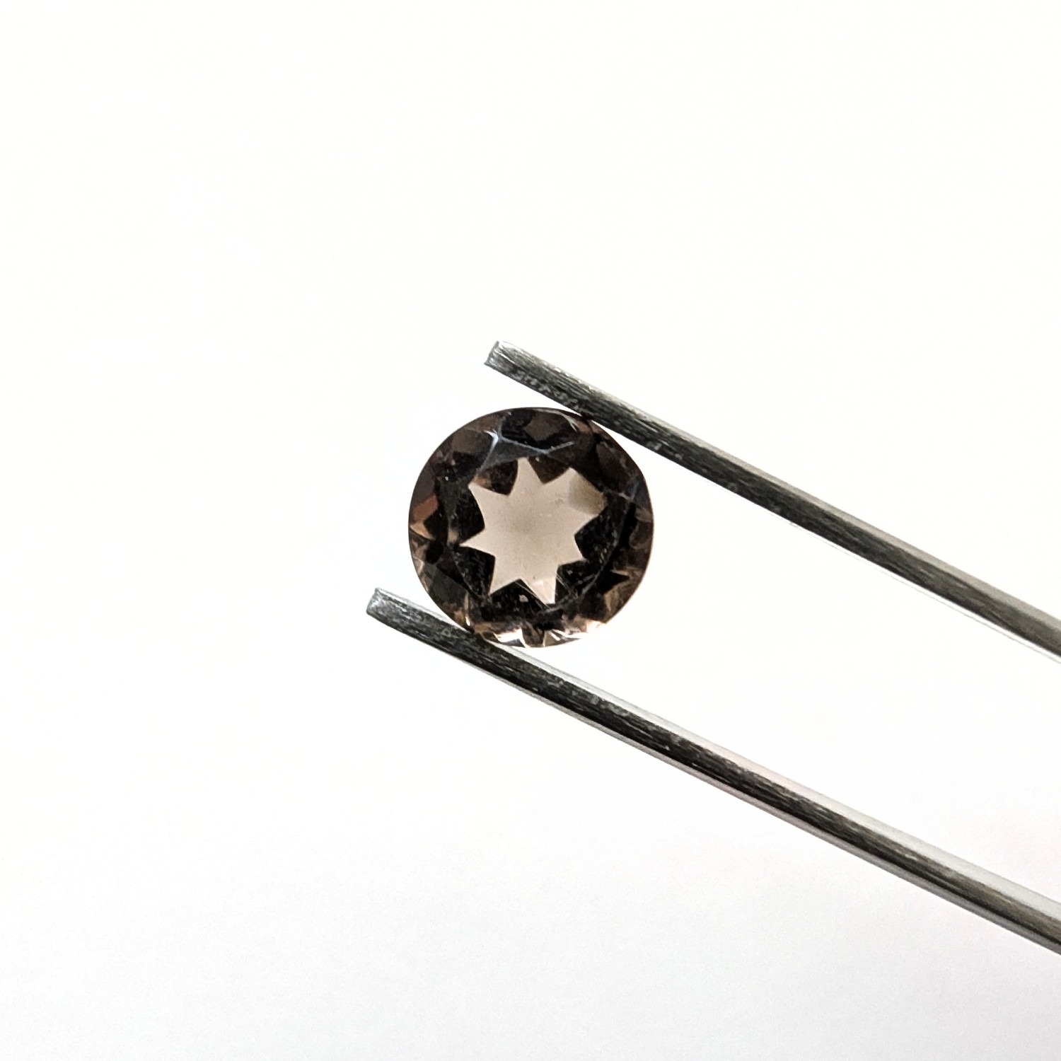 Smoky Quartz Round - 8mm