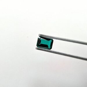 Lab Grown Emerald Rectangle - 6.8mm by 4.9mm